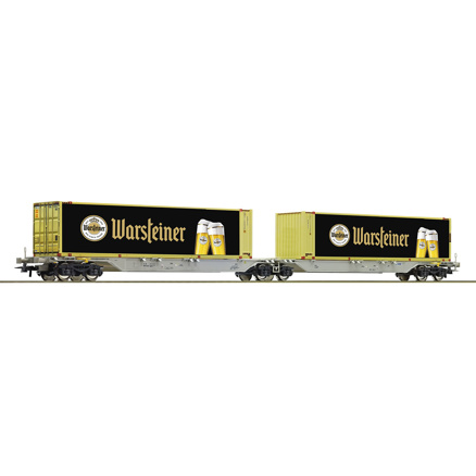 Double container wagon 