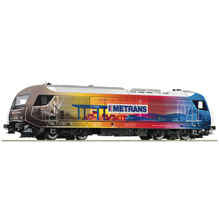 Diesel locomotive 761 102 -3, Metrans              