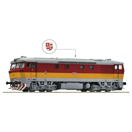 Diesel locomotive T 478 2079 