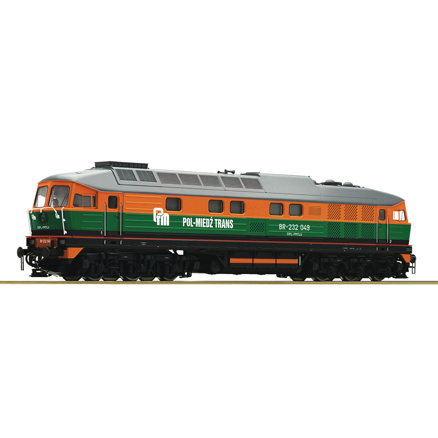 Diesel locomotive Class 232 049, PMT 
