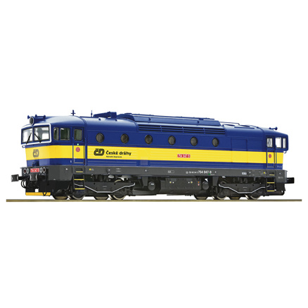 Diesel locomotive 754 047-9, CD 