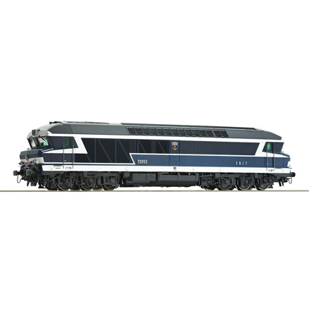 Diesel locomotive CC 72052, SNCF 