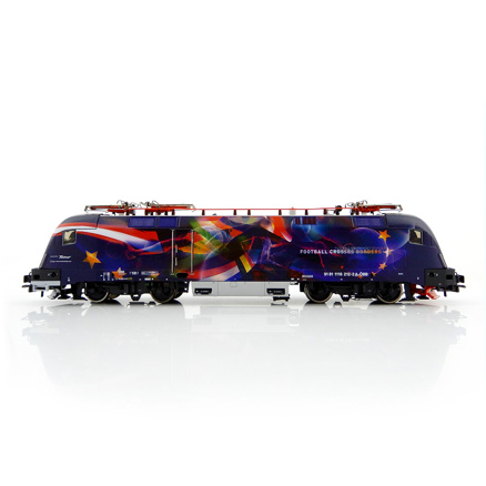 Electr. loc. class 1116 “Football unites Eu, H0