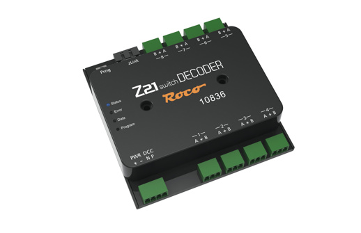 Z21 DECODER  spínačů         