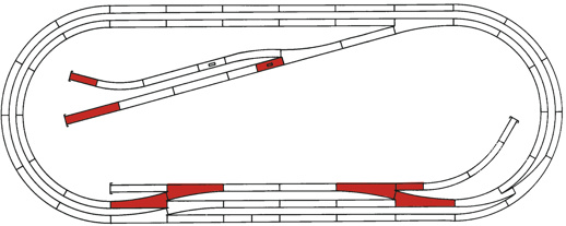 Track set E Roco Line Roco-42023