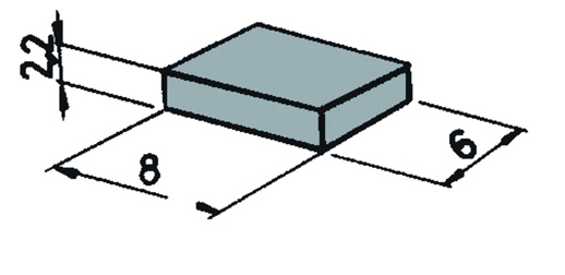 6 kusů magnetů