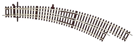 Turnout  curved, BWR-5/6 Roco-42471