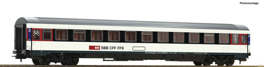 EC Wagen 2. Kl. SBB Roco-54167   