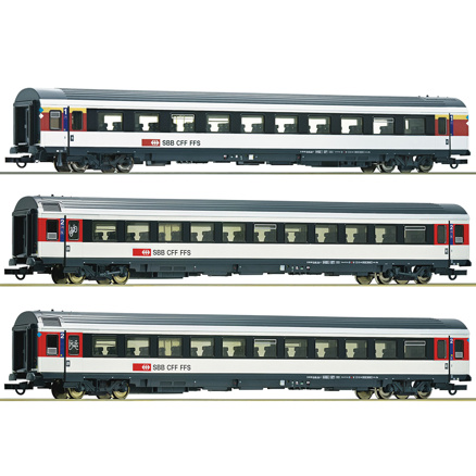 3-piece set 2: “Bözberg Interregio”, SBB-H0