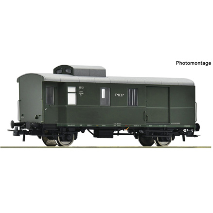 Goods train luggage coach, PKP 