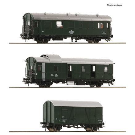 3 piece set: Cabooses, ÖBB 