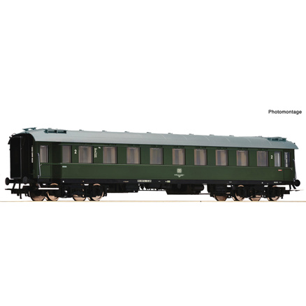 2nd class express train coach, DB 