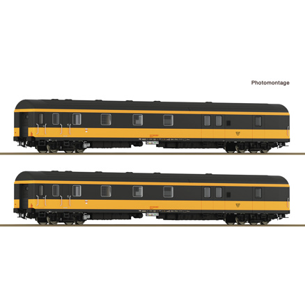 2 piece set: Postal coaches DCC, ÖBB 