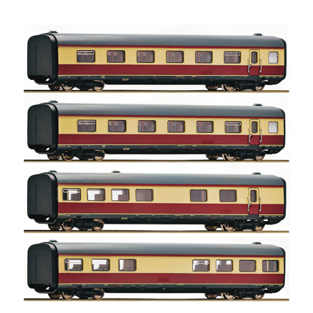 4-piece set: Intermediate coach for gas turbine mu