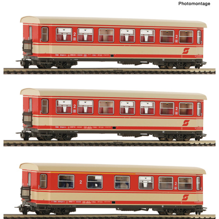 3 piece set: Passenger coaches, ÖBB 
