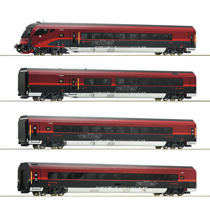 4-tlg Set Railjet DC          