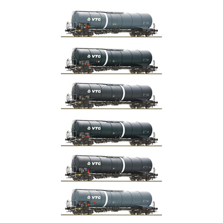 6-piece display: Tank wagon, VTG