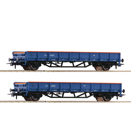 2-piece set: Low side cars, Volkerrail
