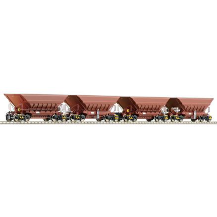 Set 4 výsypných vozů Roco-66080