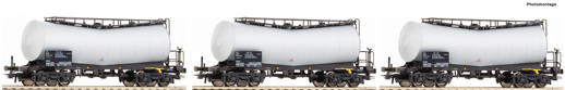 3 piece set slurry wagons, ATIR-RAIL -Roco-67149