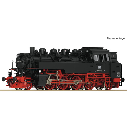 Steam locomotive 086 407-4, DB 