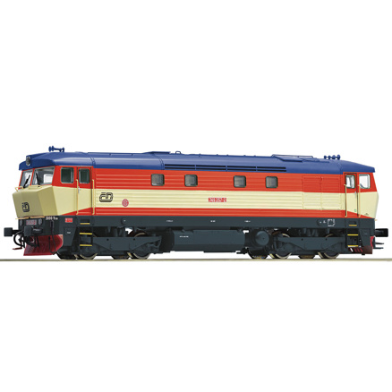 ROCO-7300008,Diesel. lokomotiva 749,H0,ČD,ANALOG