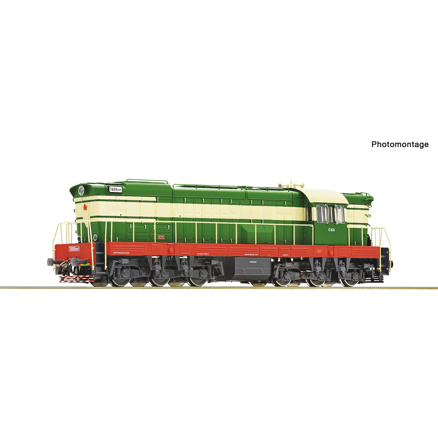 Diesel locomotive T 669.0107, CSD 