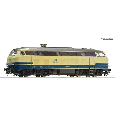 Diesel locomotive 218 445-5, DB 