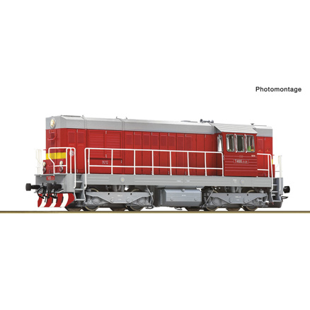 Diesel locomotive T 466.2129, CSD 
