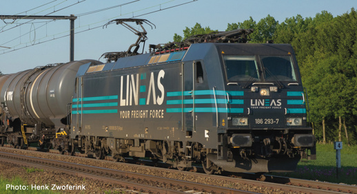 Electric locomotive class 186, Lineas Snd.         