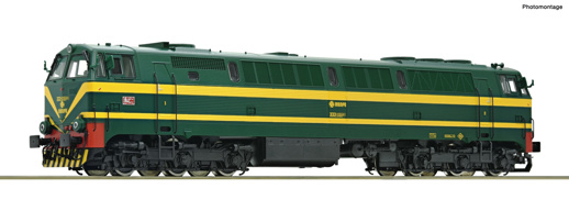 Diesel locomotive series  333, RENFE Snd.          