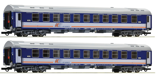 H0 - 2-tlg. Set: Schlafwagen, PKP IC