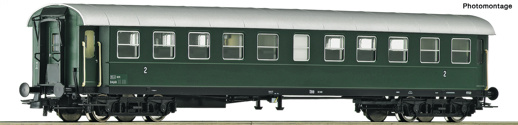 2nd class ribbed          wagon ÖBB                