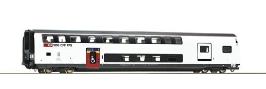 H0 - Doppelstockwagen 1. Klasse mit Gepäckabteil