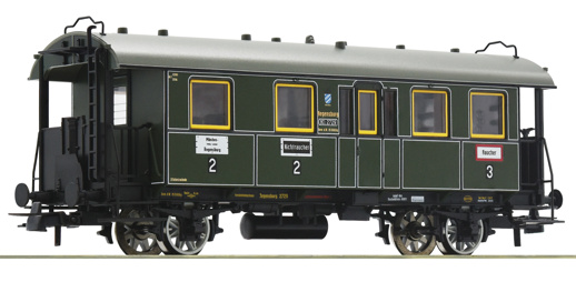 2nd/3rd cl. passenger car                          