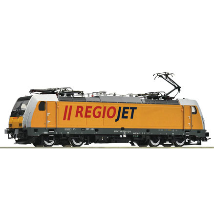 Electric locomotive 386 204-2, Regiojet - SOUND