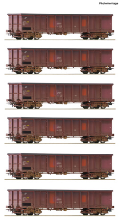 6 piece display Gondolas, FS   Roco-75973  