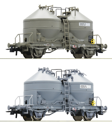 2pc.set: Silo wagons SNCB                          