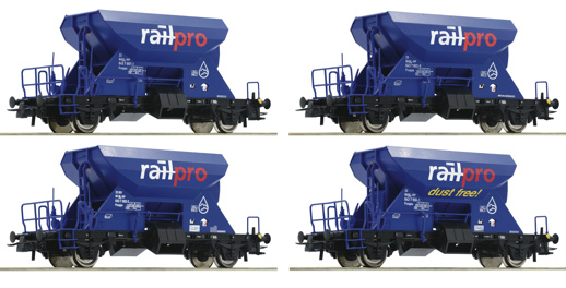 4er Railpro H20 Schotterwagen 