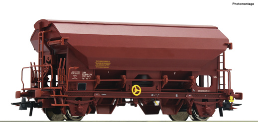 Swing roof wagon, SBB                              