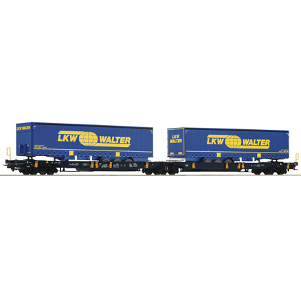 Articulated double-pocket wagon, Wascosa