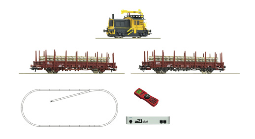 H0 Digitální Start set Diesel. lok.Sik s vlakem