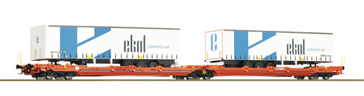 77392 - dvojitý kloubový vůz T3000e, Wascosa H0