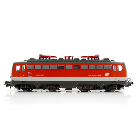 ROCO-70605,El. locomotive 1142,H0,ÖBB,DCC,SOUND