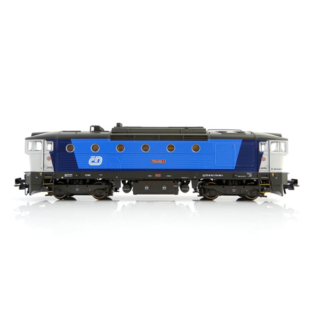 ROCO-71024, Dieselová lok.754,H0,ČD,DCC,ZVUK 