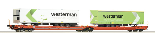 77399 - Articulated double pocket wagon T3000e, Wa