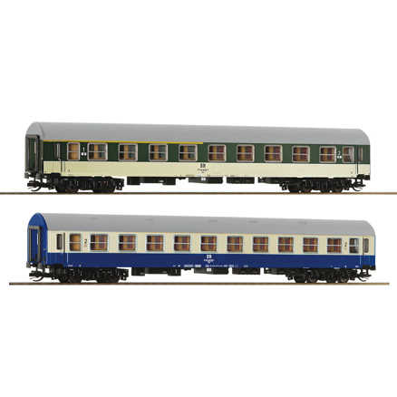 2pc set Passenger cars DR 