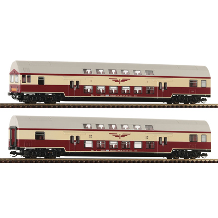 2 piece set (1): Double-deck coaches 