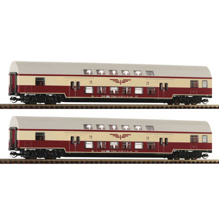 2 piece set (2): Double-deck coaches, DR 