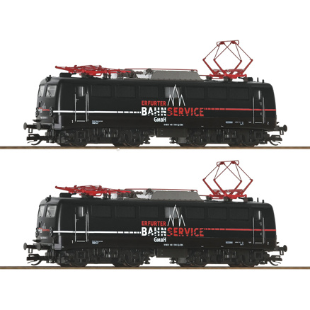 2 piece set: Electric locomotives Class 140, EBS 